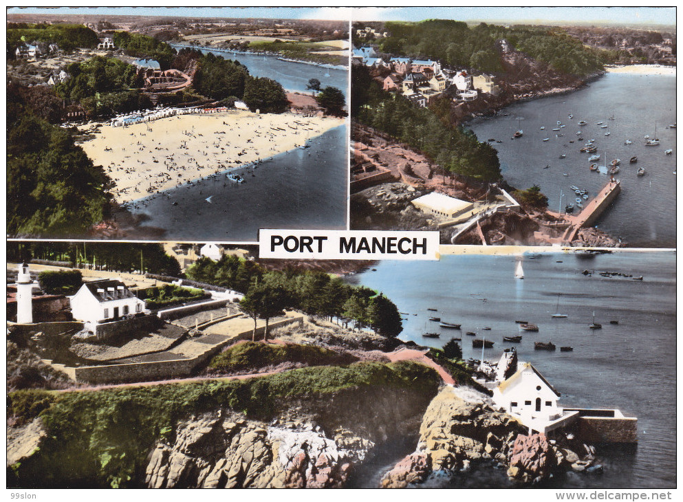 PORT-MANEC´H (29) - Carte Multi-vues - Névez