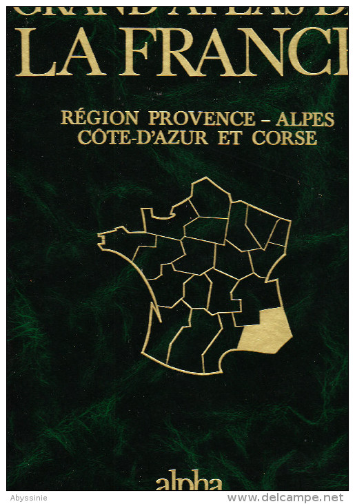 D23 - GRAND ATLAS DE LA FRANCE - Région Provence, Alpes Côte D´azur Et Corse - ALPHA - éditions GRAMMONT S.A. à Lausanne - Maps/Atlas