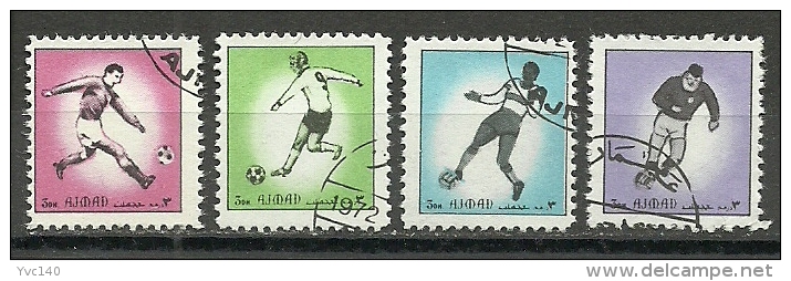 UAE (Ajman); 1972 Football - Gebraucht