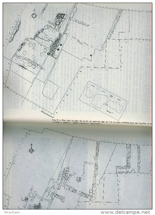 Les HABITATS PROTOHISTORIQUES Du PEGUE 26, C.LAGRAND Et J.P.THALMANN, Grenoble 1973 - Archeology