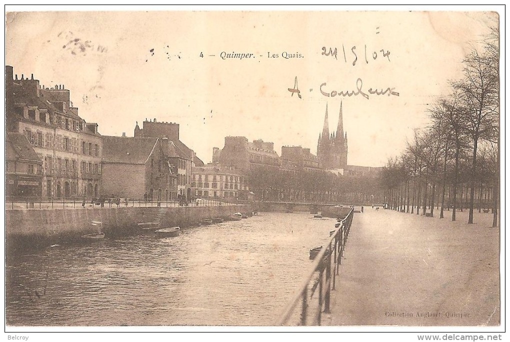 Dépt 29 - QUIMPER - Les Quais - Quimper