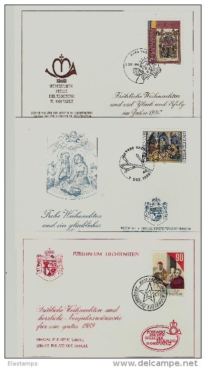 =Lichtenstein  Gs*231989,1997,1998 - Verzamelingen