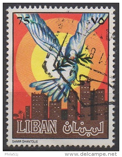 LIBAN   N°292__OBL VOIR SCAN - Libano