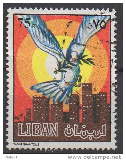 LIBAN   N°292__OBL VOIR SCAN - Libanon