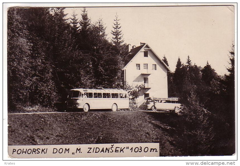 Postcard - Slovenia, Pohorski Dom "M. Zidanšek"    (13885) - Slovenië