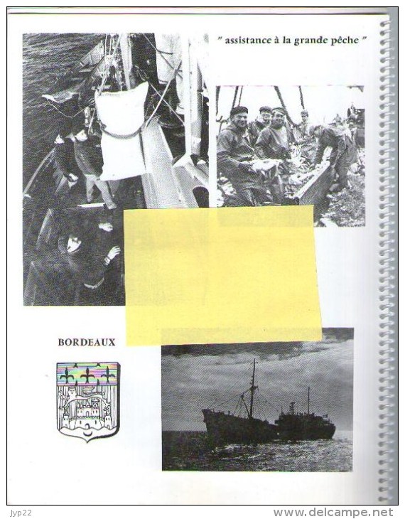 Livre souvenir Bateau Aviso Escorteur Commandant Bourdais Campagne des Pêches 1963 - marin Marine Nationale Royale