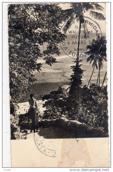 WALLIS ET FUTUNA CARTE PREMIER JOUR MATA-UTU RARE - Wallis Et Futuna