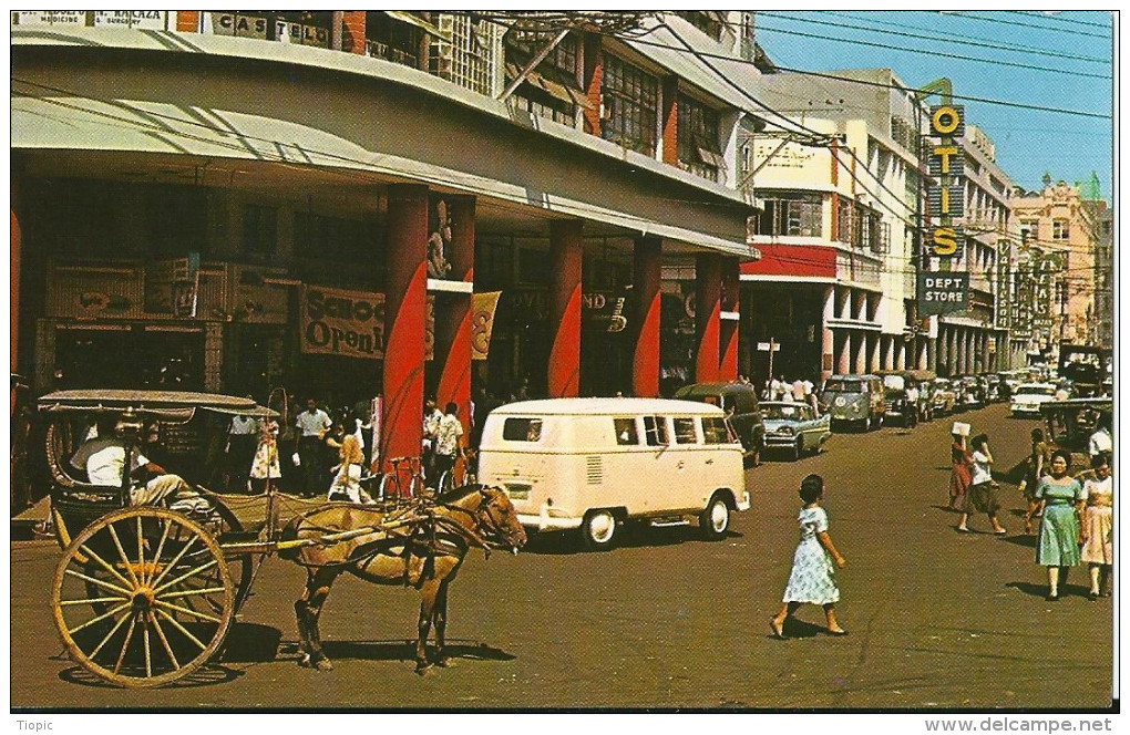 CARRIEDO  ST.    IN    QUIAPO,                   MANILA.            Carte  Moderne - Philippinen