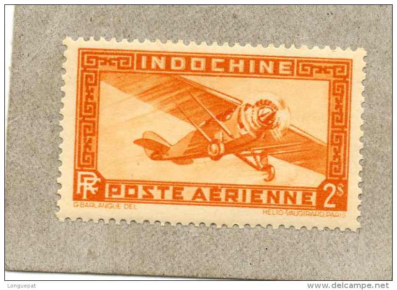 INDOCHINE : Avion En Vol - - Airmail