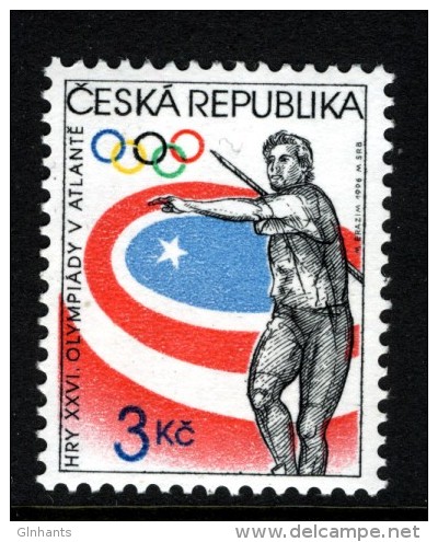 CZECHOSLOVAKIA - 1996 SUMMER OLYMPICS IN ATLANTA STAMP FINE MNH ** - Neufs