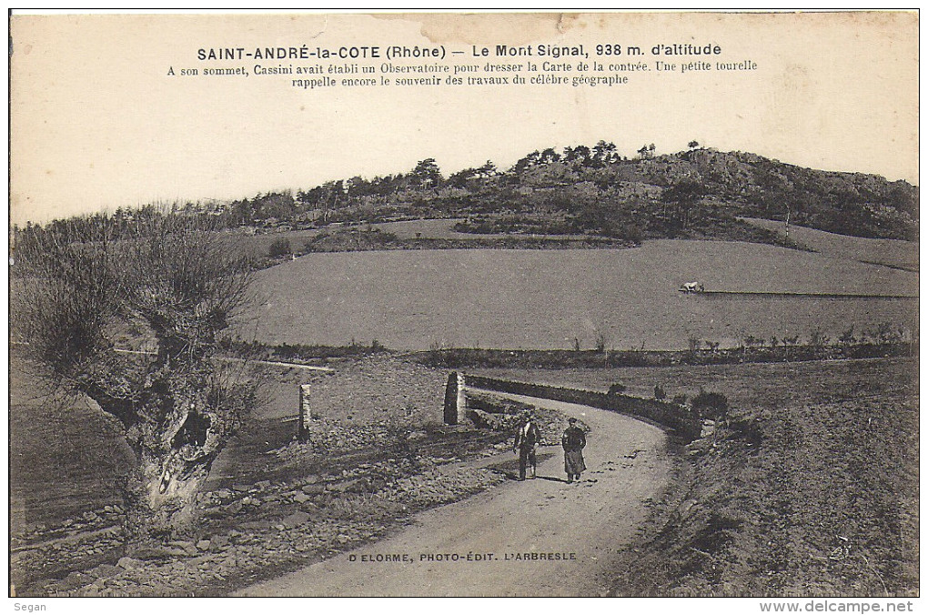 SAINT ANDRE LA COTE     LE MONT SIGNAL - Saint-André-la-Côte