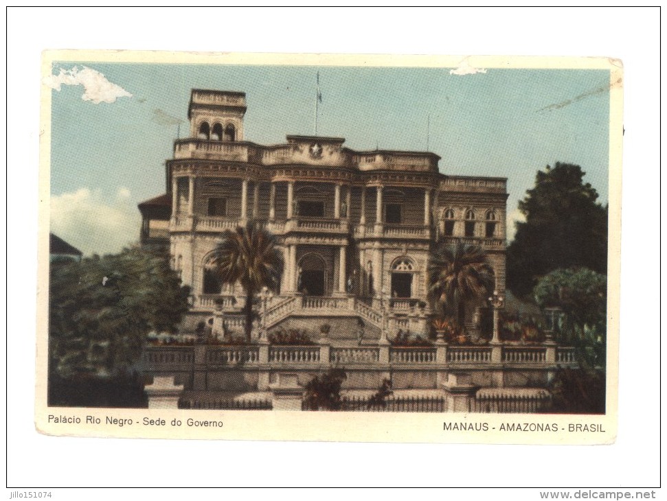 Palacio Rio Negro Sede Do  Governo   MANAUS AMAZONAS BRASIL - Manaus