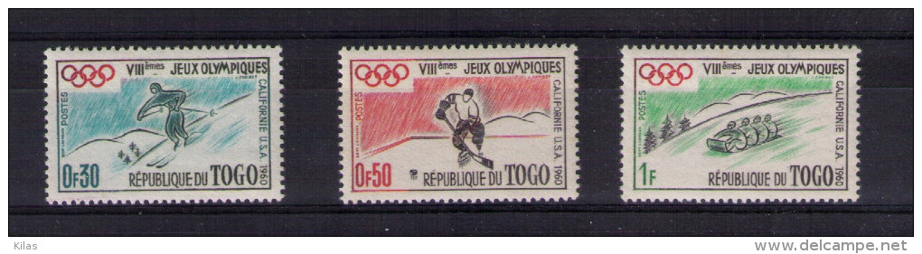 TOGO 1960 Winter Olympic Games Squaw Valley - Hiver 1960: Squaw Valley