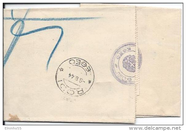 1944 Colonie - Egeo - Piego Da Calino Per Rodi  - Rarità - Egée (Calino)