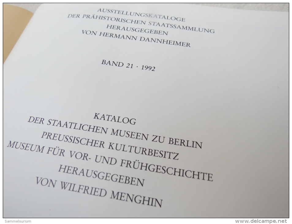 W.Menghin "Schliemann Und Troia" Ausstellungskatalog Der Prähistorischen Staatssammlung - Arqueología