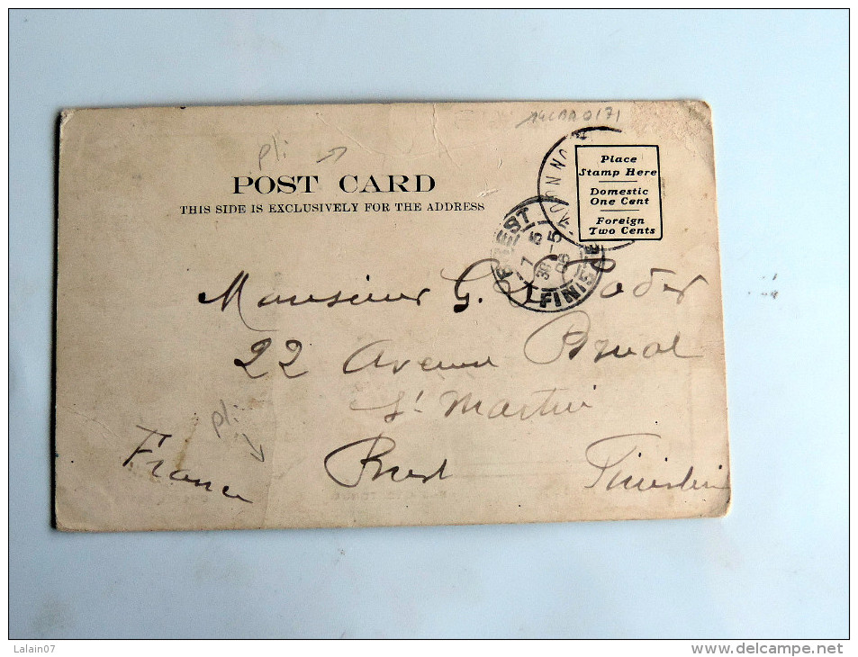 Carte Postale Ancienne : TONGA : The King , The Palace, Chapel Royal, En 1906, TRES RARE - Tonga