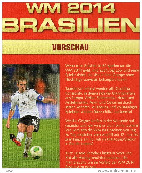 Fußball WM 2014 Buch Brasilien 2264/7+Mongolia Block A89 **/o 235€ Spanien 1982 AD Italy Champion FIFA Sheets+100 Stamps - 2014 – Brazil