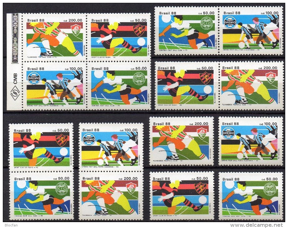 FIFA sheets+100 stamps Fußball WM 2014 Buch Brasilien 2264/7+Mongolia Block A89 **/o 235€ Spanien 1982 AD Italy Champion