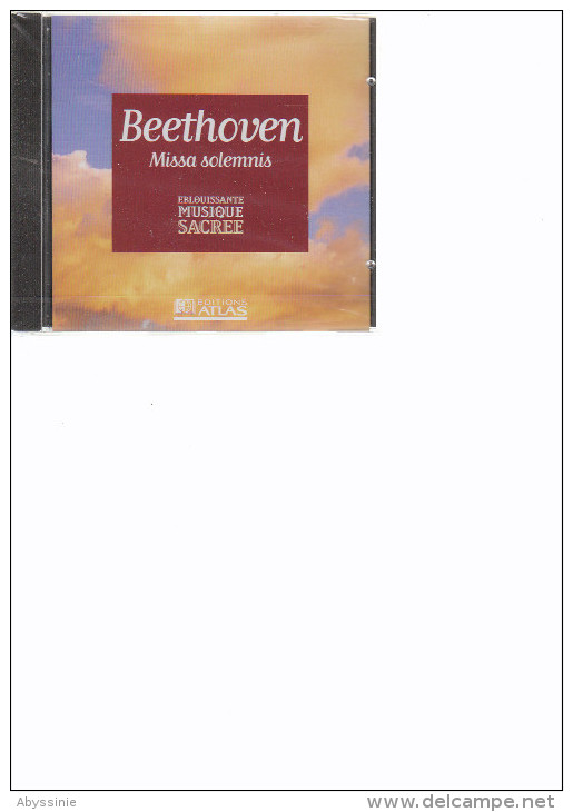 (sous Blister, Donc Neuf) MISSA SOLEMNIS - BEETHOVEN - D18 - Klassik