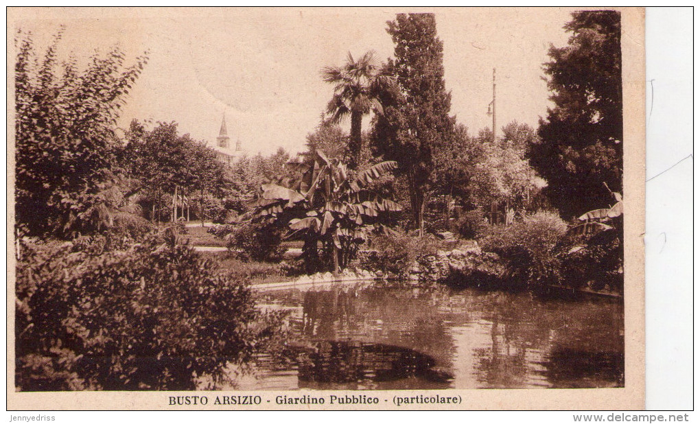 BUSTO ARSIZIO , Giardino Pubblico - Busto Arsizio