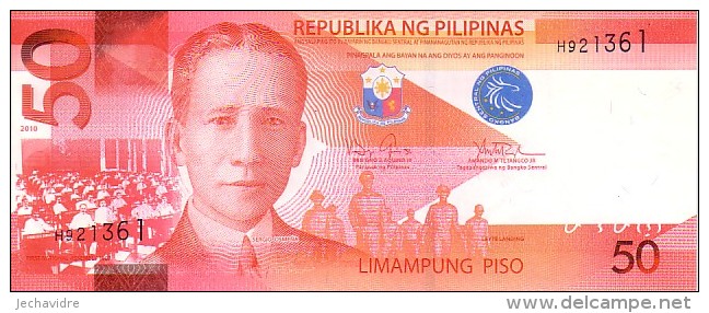 PHILIPPINES   50 Pesos  Emission De 2010         ***** BILLET  NEUF ***** - Philippinen