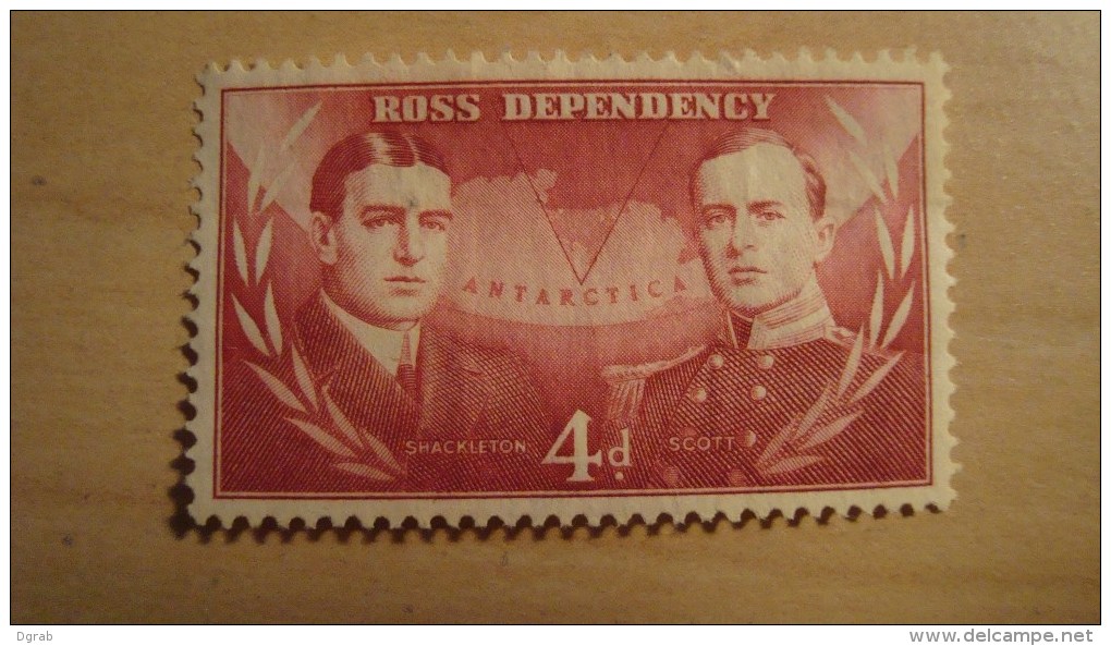 New Zealand - Ross Dependency  1957  Scott #L2  Used - Unused Stamps