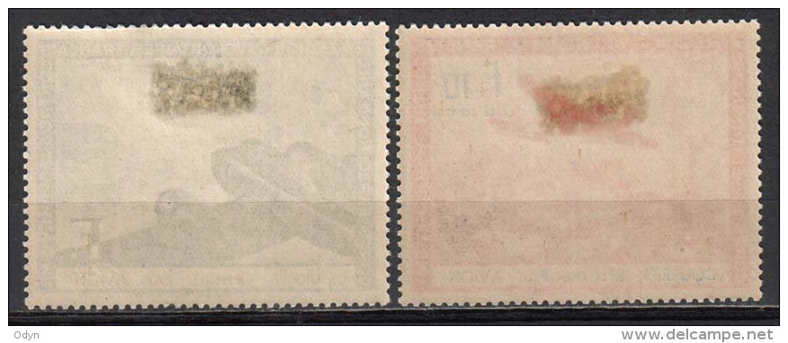 France 1941, Courrier Officiel Et Spécial Par Avion,  Yv. 2 + 3, MH * - See 2 Scans - Guerre (timbres De)