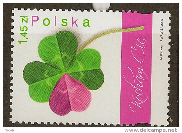 POLAND 2009 1.45z Valentines SG 4358 UNHM #MT133 - Ongebruikt