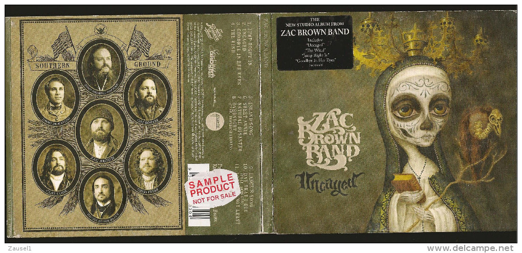 Zac Brown Band - Uncaged Original CD - Country & Folk