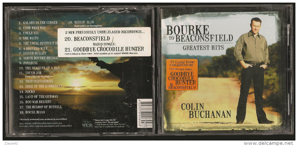 Colin Buchanan - Bourke To Beaconsfield - Original CD Mit 2 Zuvor Unveröffentlichten Titeln !!! - Country & Folk