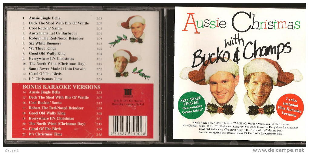 Aussie Christmas With Bucko & Champs - Colin Buchanan & Greg Champion  - Original CD - Country & Folk