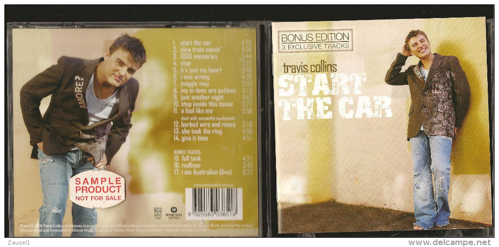 Travis Collins - Start The Car - Bonus Edition ! - Original CD - Country & Folk