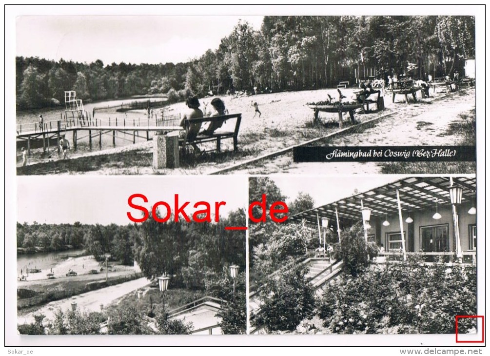 AK Flämingbad Bei Coswig, Bez. Halle, Sachsen-Anhalt Freibad Schwimmbad - Coswig