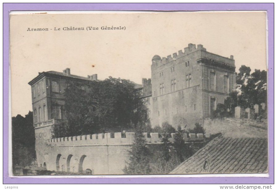 30 - ARAMON -- Le Chateau - Aramon