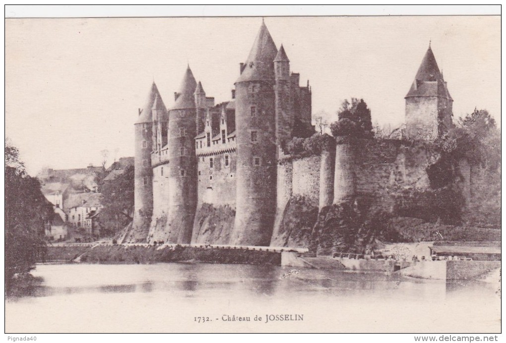 Cp , 56 , JOSSELIN , Le  Château (1490-1505) - Josselin