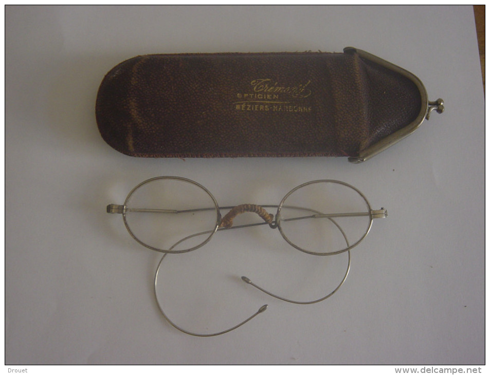 BEZIERS  - LORGNON ANCIEN AVE ETUI - Gafas/Lentes