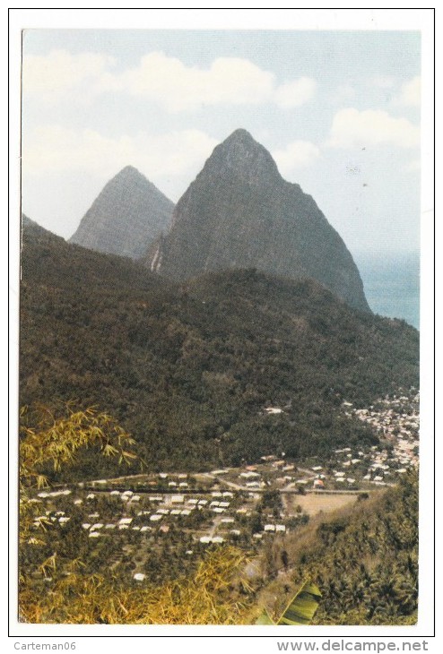 Antilles - Soufiere - St Lucia - The Twin Pitons - Sainte-Lucie