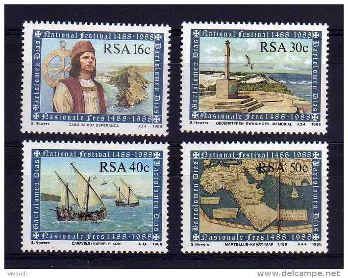 South Africa - 1988 - 500th Anniversary Of Discovery Of Cape Of Good Hope - MNH - Neufs