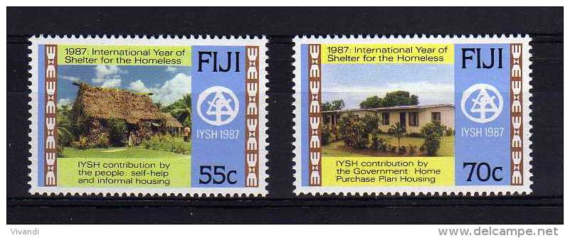 Fiji - 1987 - International Year Of Shelter For The Homeless - MNH - Fiji (1970-...)