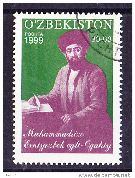 Usbekistan Uzbekistan Ouzbékistan Rizo Erniyazbek Ogli-Ogahi 1999 Gest. Used. Obl. - Usbekistan