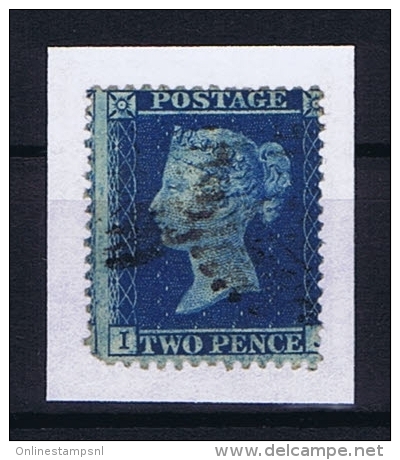 Great Britain SG  34   P14 Plate 5 Used  Watermark Inverted  Yv  10   1854 - Gebraucht