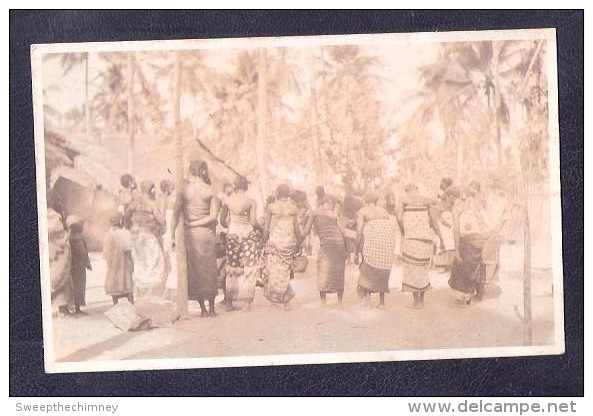 RP TRIBAL DANCE DANCING ETHNIC UNIDENTIFIED AFRICA UNKNOWN LOCATION Who Knows ? Kenya Uganda ? British East Africa BEA - Ohne Zuordnung