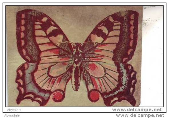 CHROMO DECOUPIS Non Collé - Papillon - D22 13 - Animales