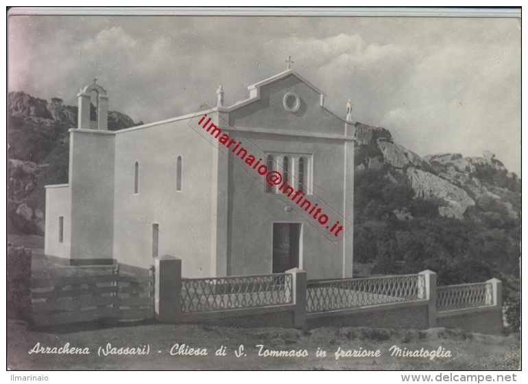 ** ARZACHENA.-(SS).-CHIESA DI S.TOMMASO.** - Sassari