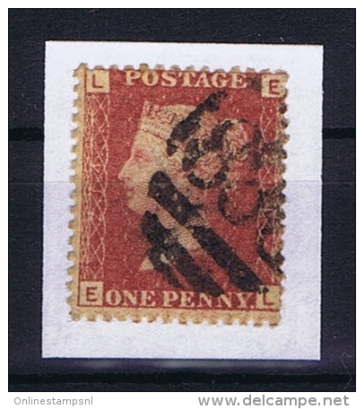 Great Britain SG  43 Used  Plate 214  Yvert 12 - Oblitérés
