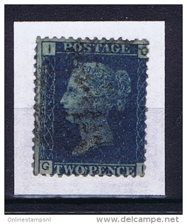 Great Britain SG  47 , Yv Nr 15 Used Plate 14 - Usati