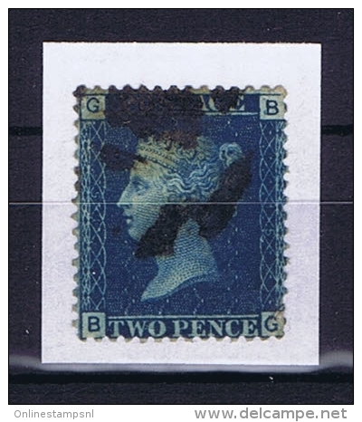 Great Britain SG  47 , Yv Nr 15 Used Plate 15 - Used Stamps