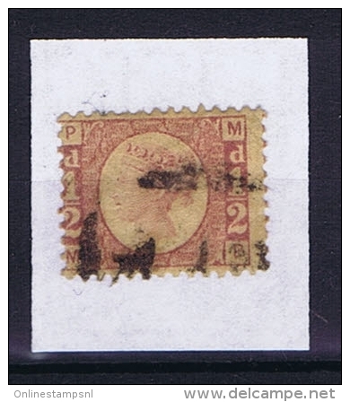 Great Britain SG  49 , Yv Nr 49 Used Plate 3 - Used Stamps