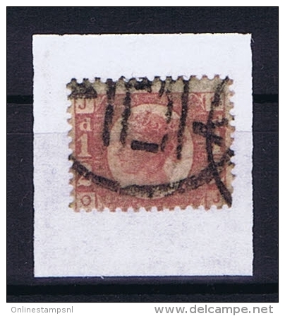 Great Britain SG  49 , Yv Nr 49 Used Plate 15 - Used Stamps