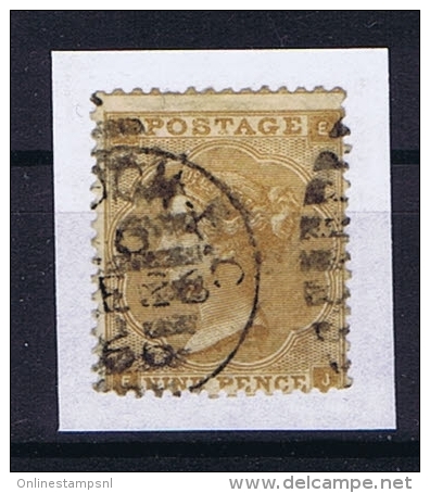 Great Britain SG  86  1862 ,used  Yv  23 - Usados